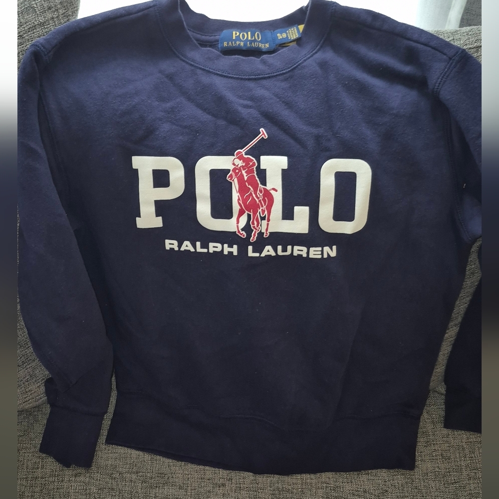 Polo by Ralph Lauren Dark Blue Crewneck Sweater